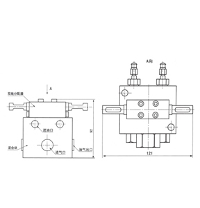 NFQ2型雙線(xiàn)油氣混合器